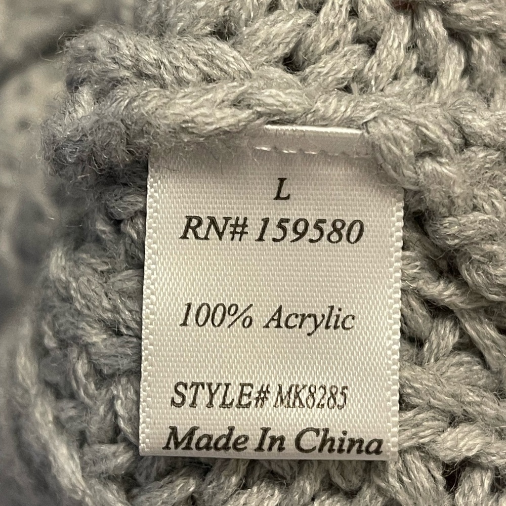 Comfy Gray Sweater - Picture 6 of 6